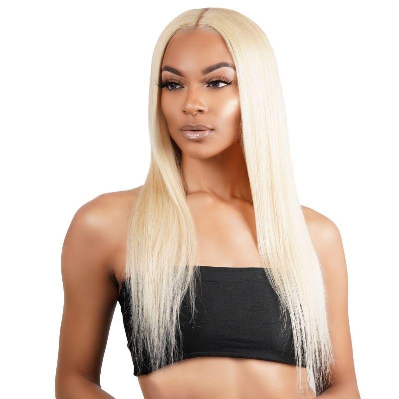 Blonde Straight 13x4 Transparent Lace Front Wig